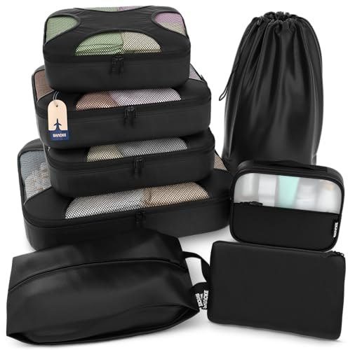 Delicate Eight-piece packing cube set